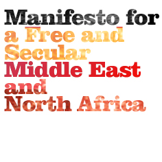 Support Manifesto for a free and secular Middle East and North Africa
