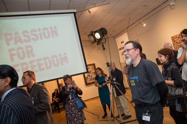 Passion for Freedom art exhibition, Human Rights Service