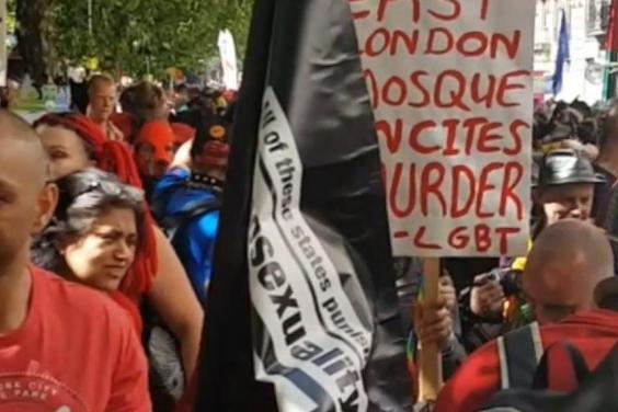 CEMB is merely exposing the East London Mosque’s incitement to Hate and murder of LGBT at Pride in London