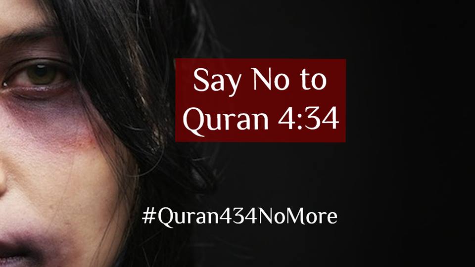 Say No to Quran 4:34 – #Quran434NoMore