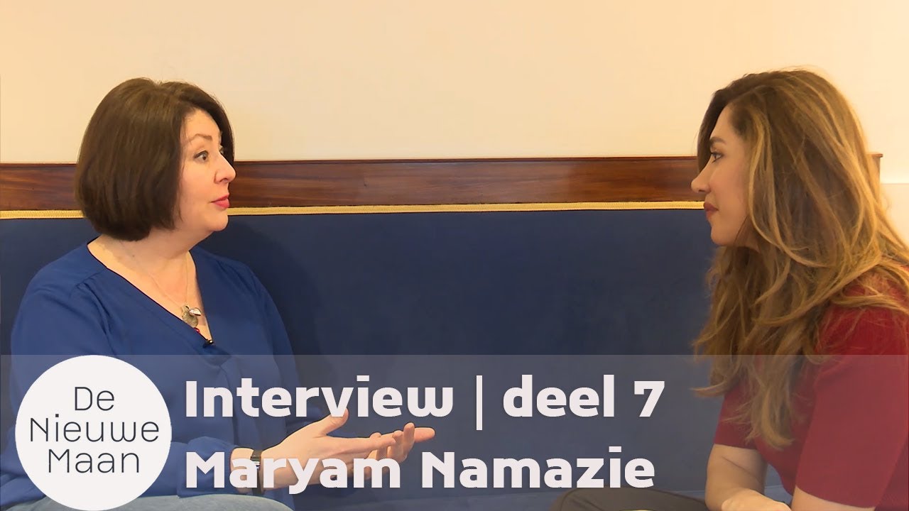 Screenshot of Maryam Namazie being interviewed