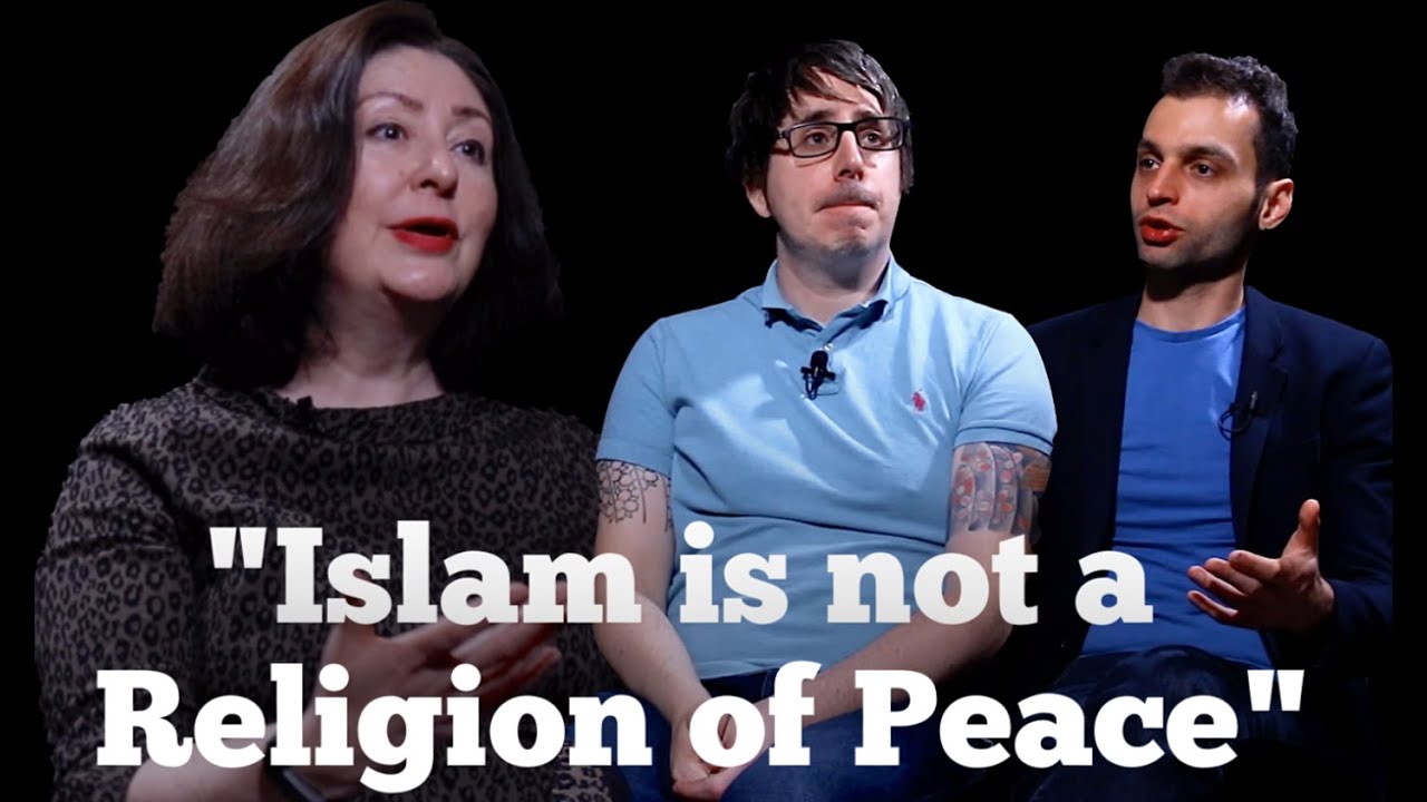 Photo of Maryam Namazie with headline Islam is not a religion of peace