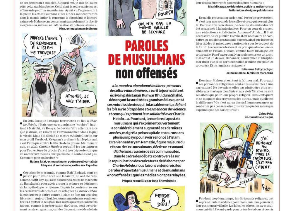 In Support of Charlie Hebdo: We’re Not Offended