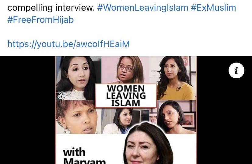 Women Leaving Islam: Stories of Courage and Change (with Maryam Namazie), The Thinking Atheist, 9 February 2021