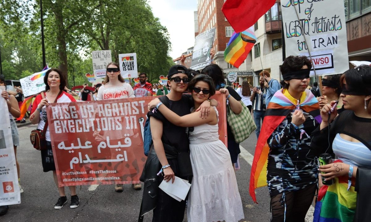 CEMB Celebrated Liberation as a Riot and Woman, Life, Freedom Revolution in Iran at Pride
